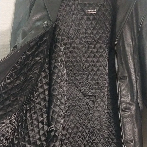Whet Blu Genuine Leather Insulated Jacket